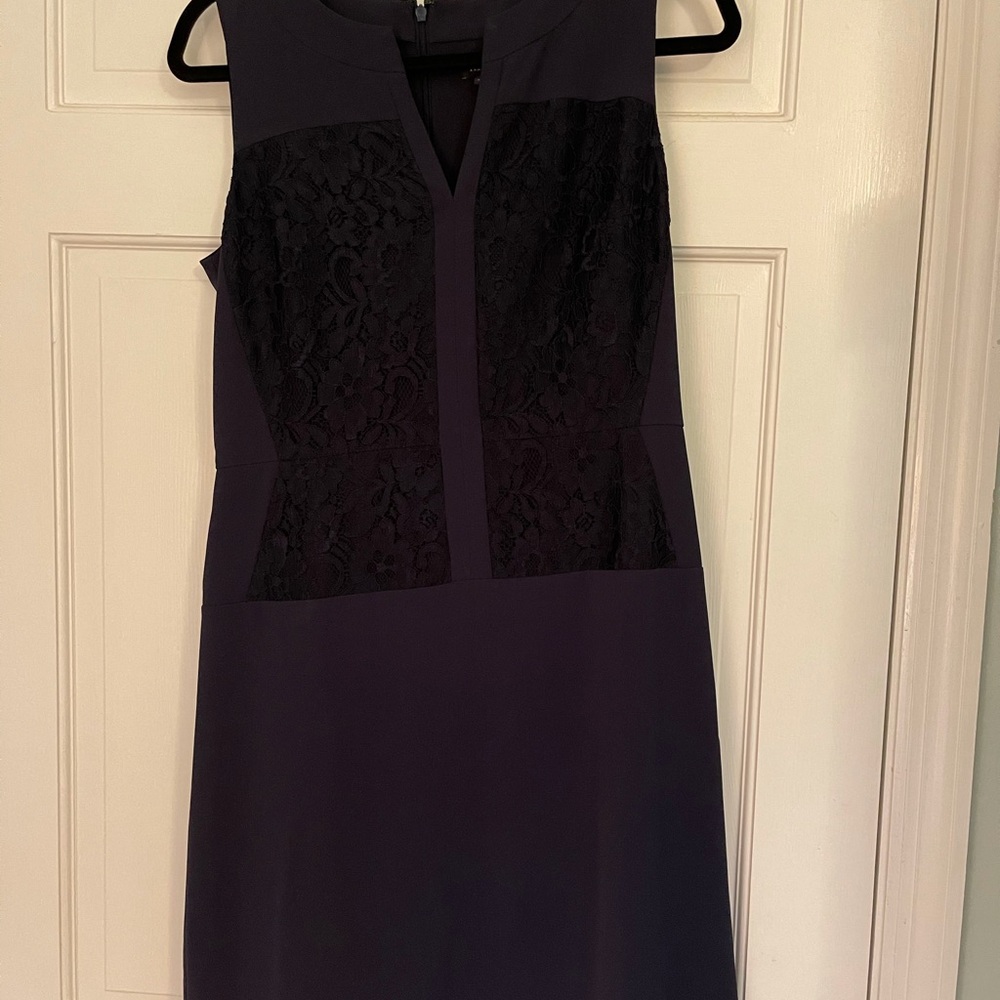 Ann Taylor Navy Blue Sleeveless Dress Sz. 6